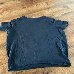 Lululemon Back in Action top black size 2